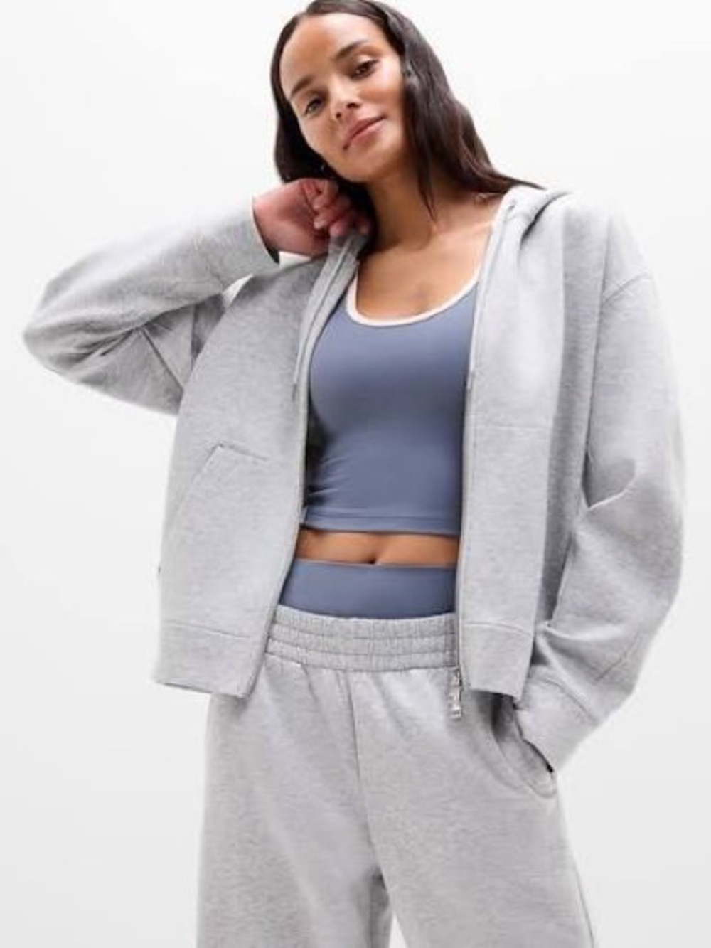 EUC Athleta Form Knit Full Zip